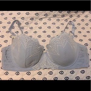 Blue Adore Me Bra